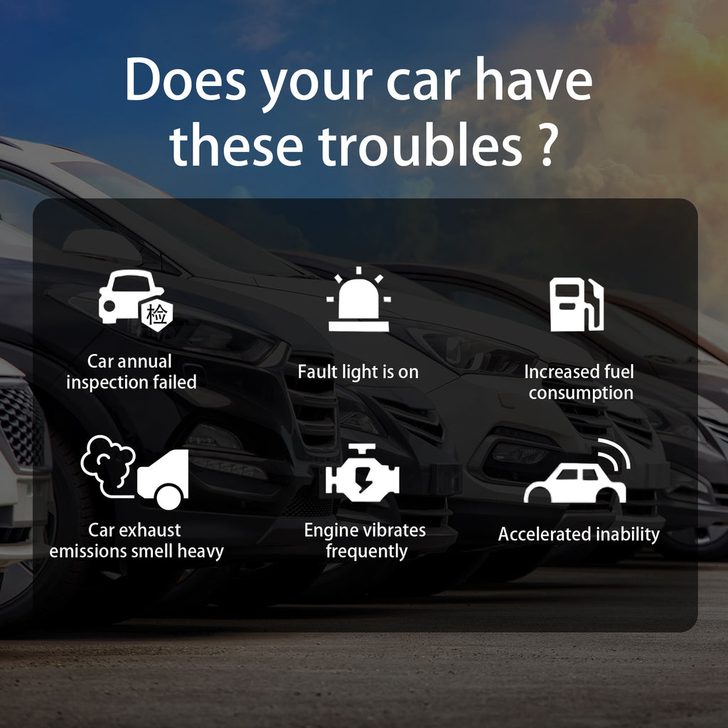 Rayhong Ternary Catalytic Cleaner, Car Cleaning Agent Free Exhaust Catalytic Removal Of Carbon Deposits Inside The Engine